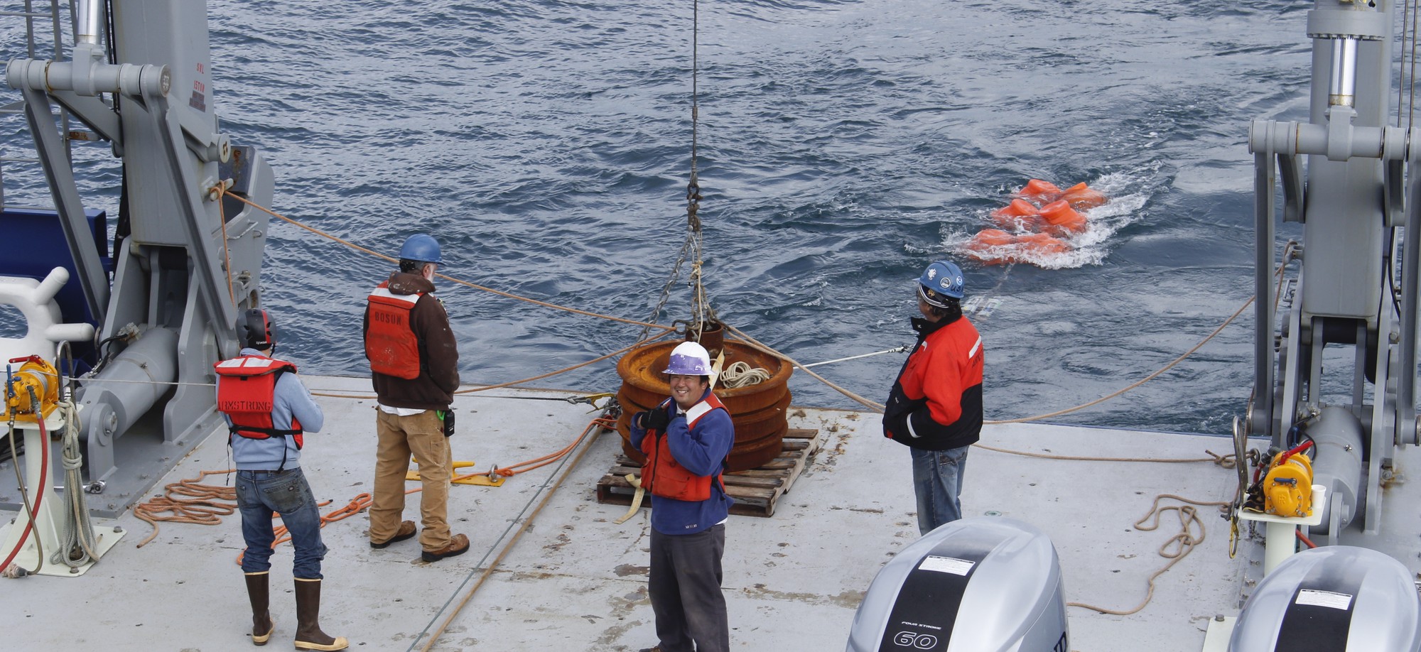 About to drop the last anchor.